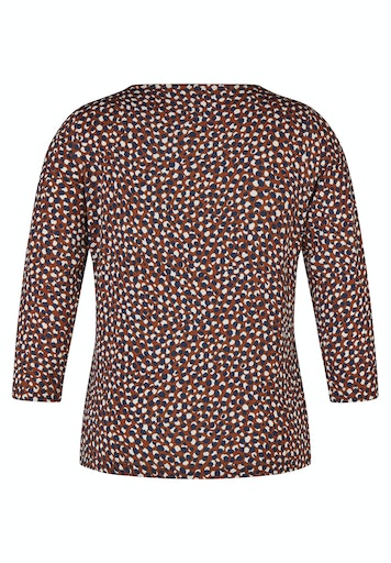 T-shirts lange mouw bruin Rabe