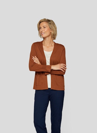 Cardigans bruin Rabe