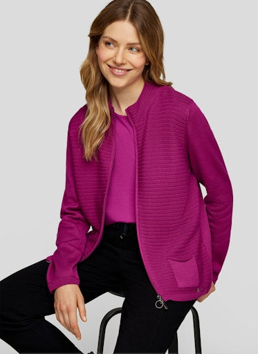 Cardigans paars Rabe