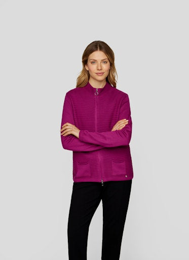 Cardigans paars Rabe