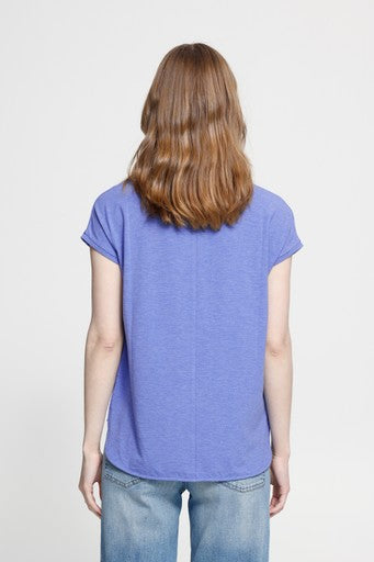 T-shirts korte mouw bruin ICHI