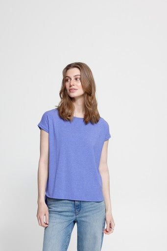 T-shirts korte mouw bruin ICHI