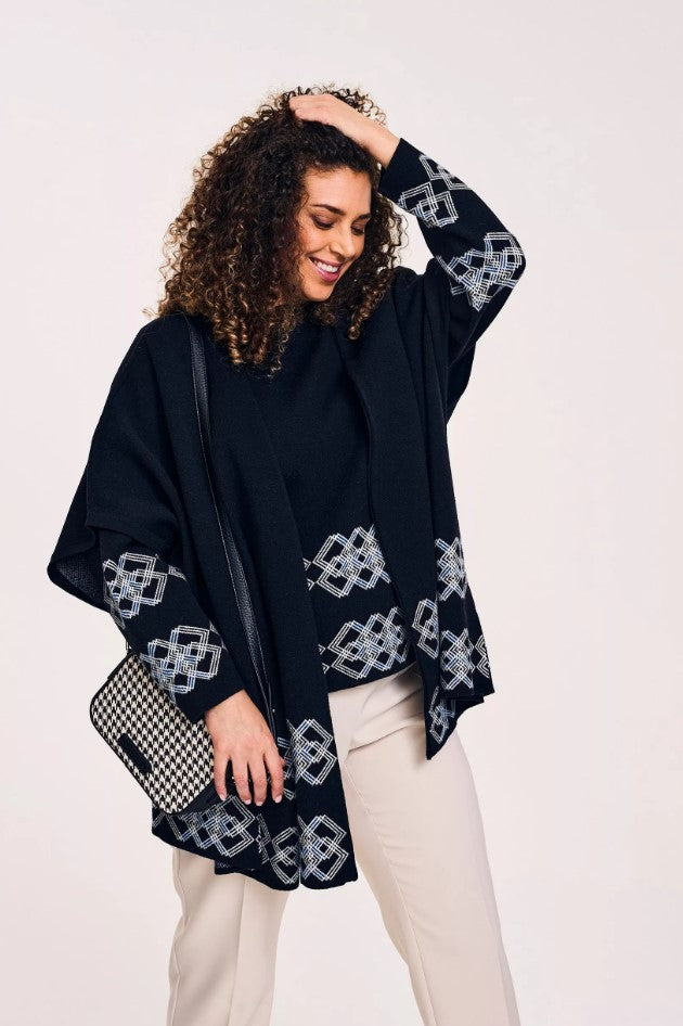 Poncho's zwart Mayerline