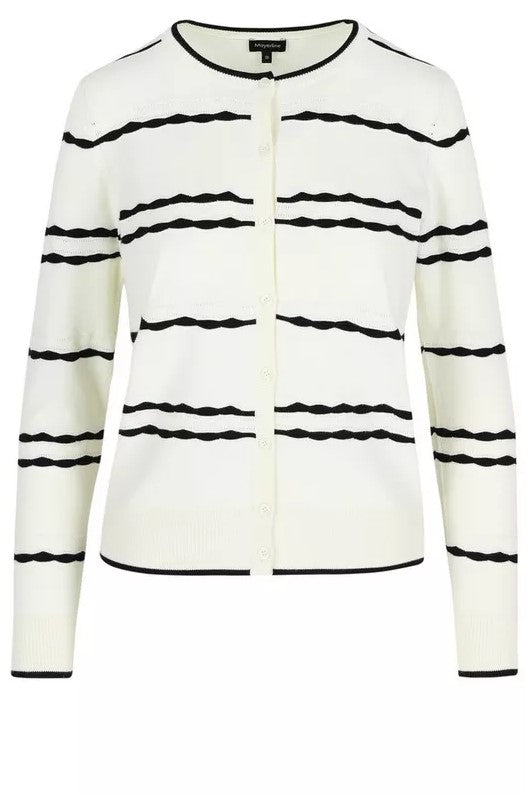 Cardigans wit Mayerline