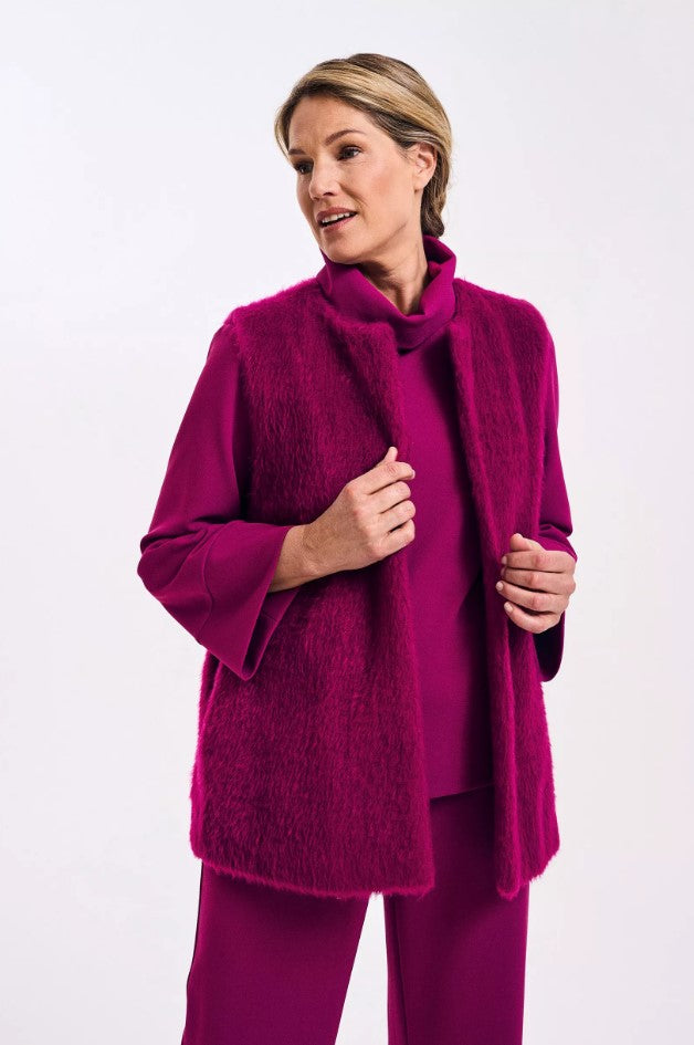 Cardigans paars Mayerline