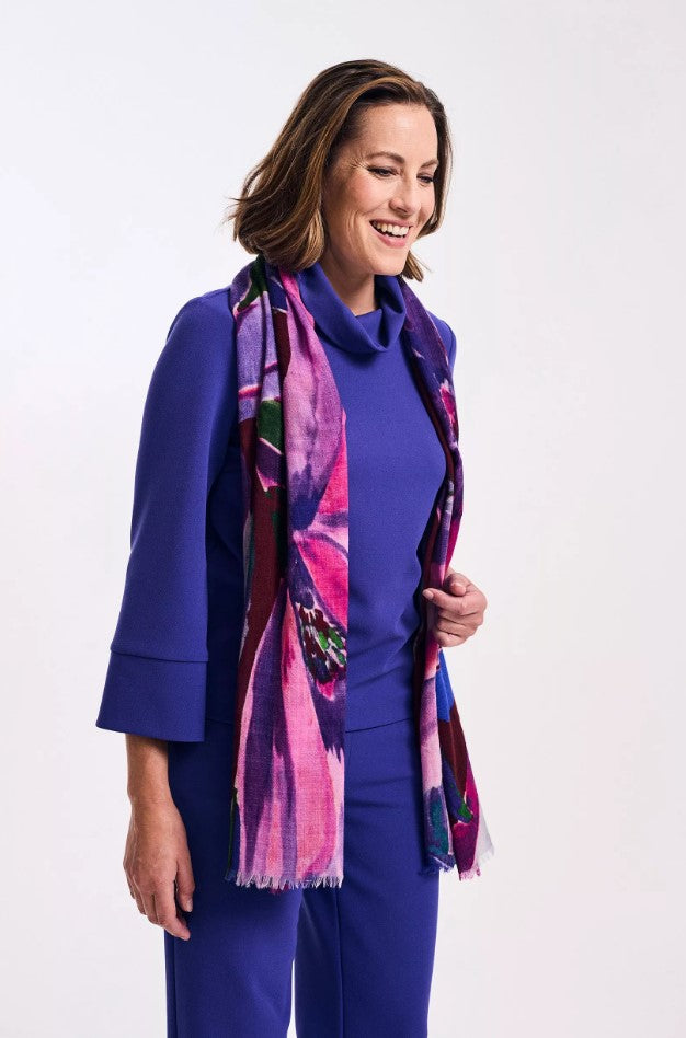 Blouses lange mouw paars Mayerline