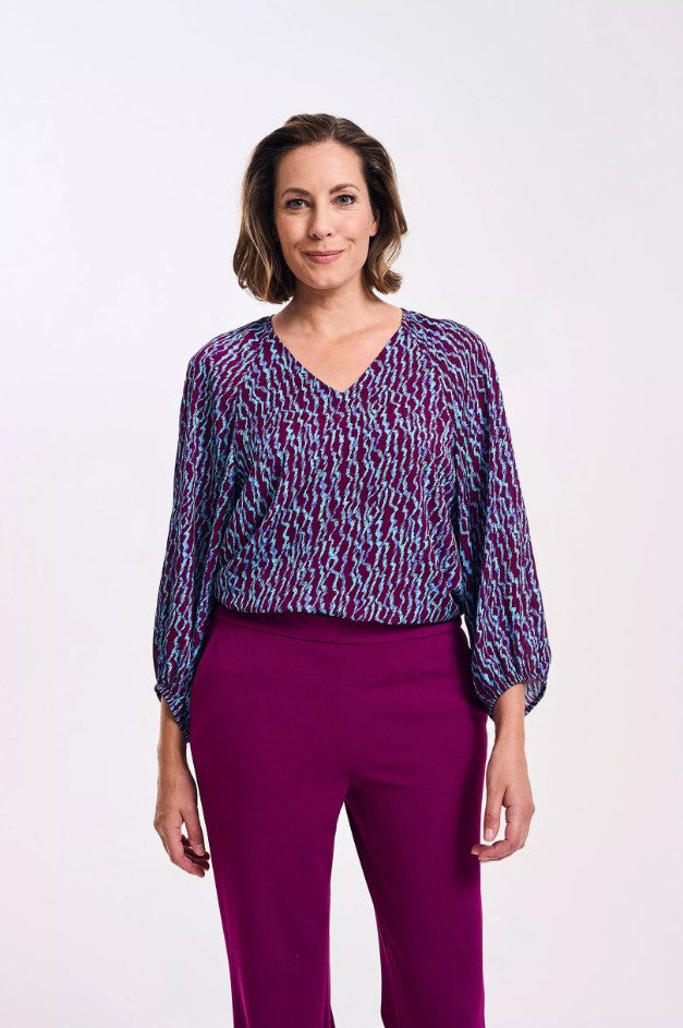Blouses lange mouw multicolor Mayerline