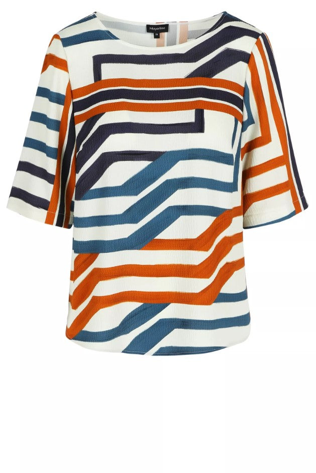 Blouses korte mouw multicolor Mayerline