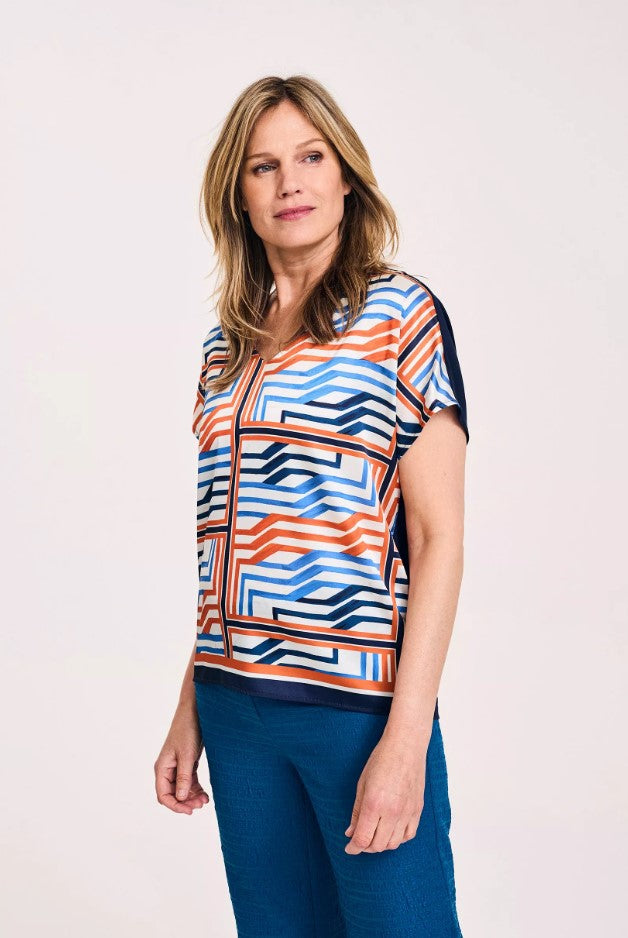 T-shirts korte mouw navy Mayerline