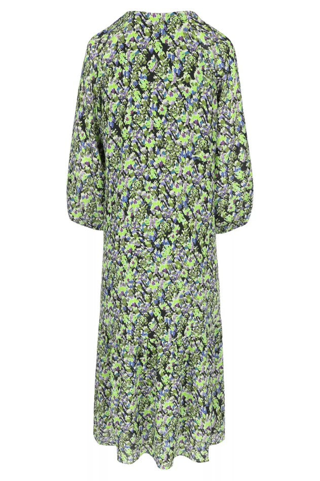 Jurken lange mouw blauw Mayerline