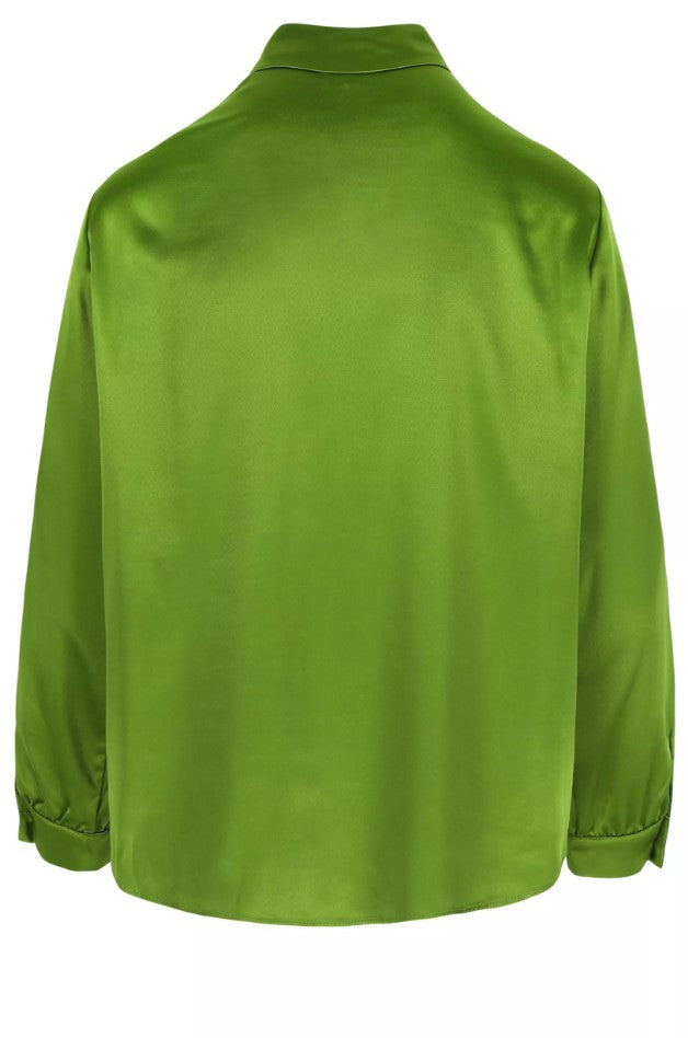 Blouses lange mouw groen Mayerline