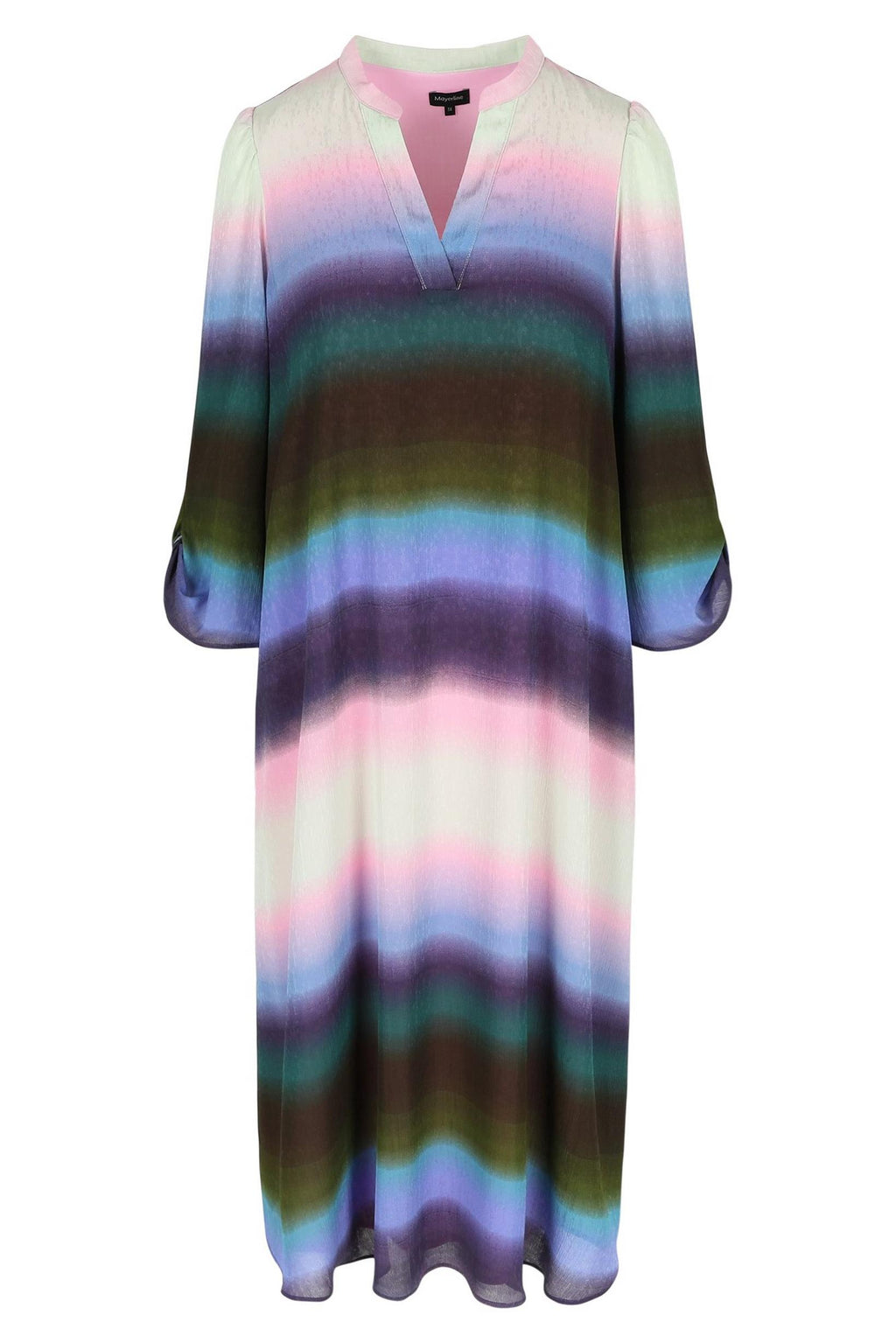Jurken lange mouw multicolor Mayerline