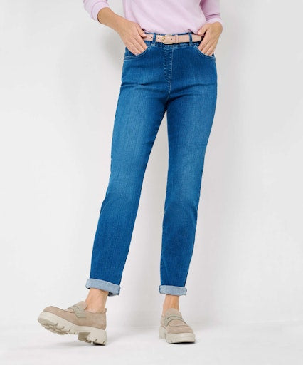 Enkelbroeken blauw RAPHAELA by BRAX