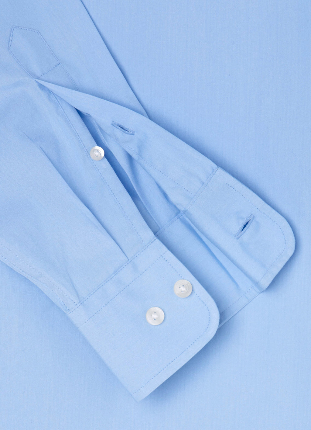 Hemden lange mouw blauw Façonnable