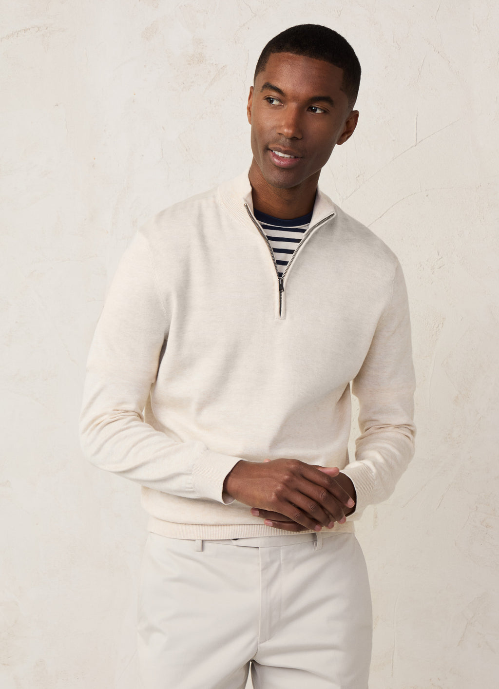 Pulls beige Façonnable