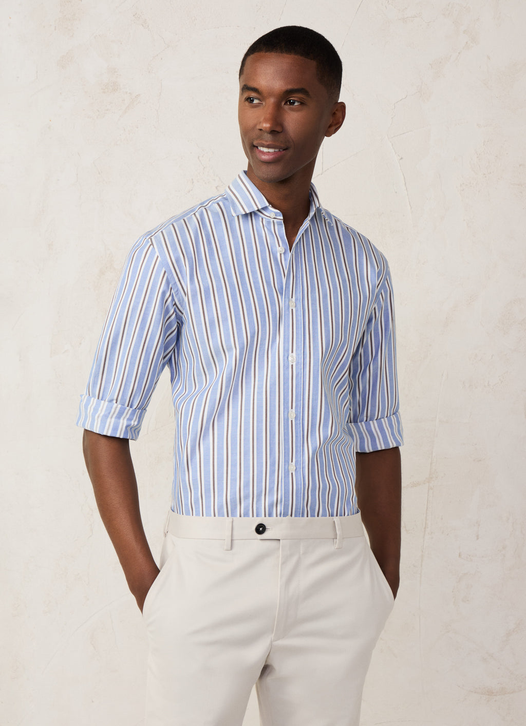 Hemden lange mouw multicolor Façonnable