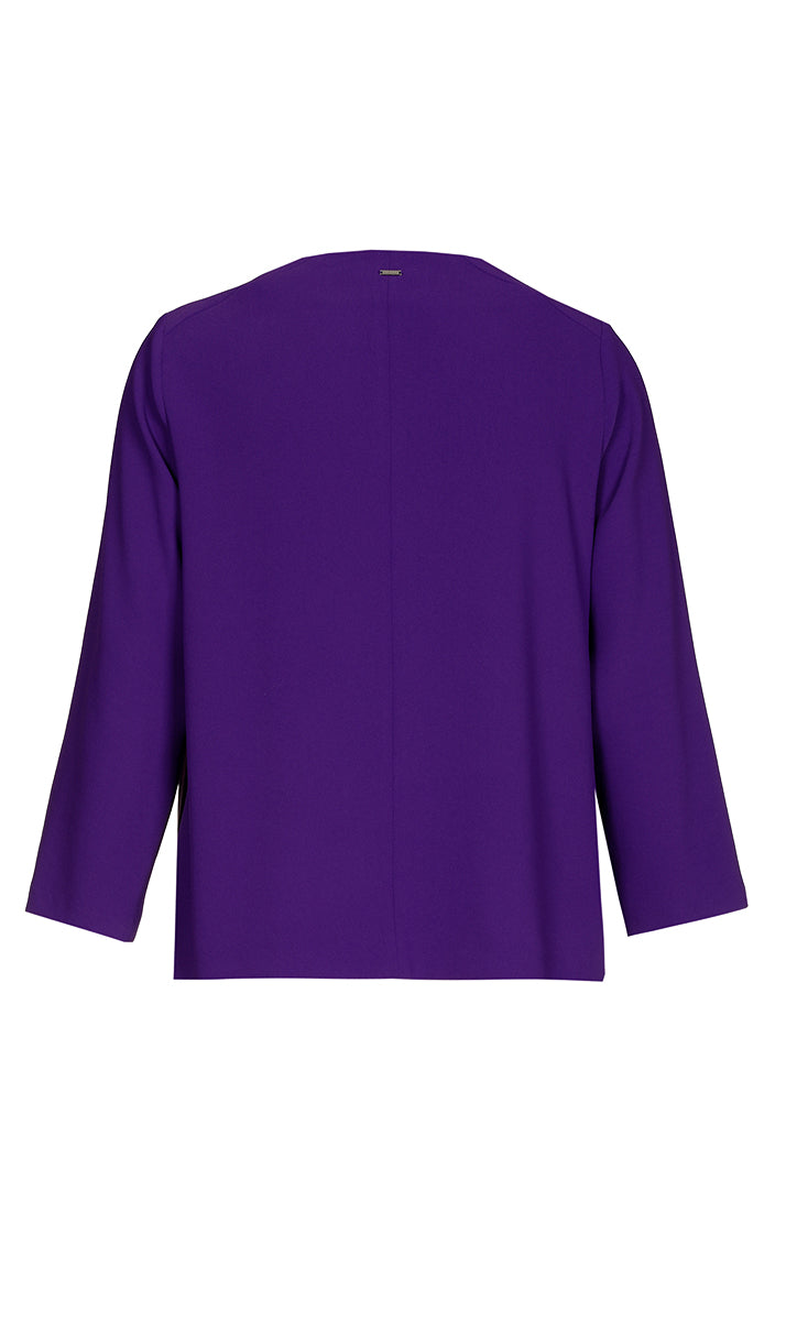 Blouses lange mouw paars Xandres Gold