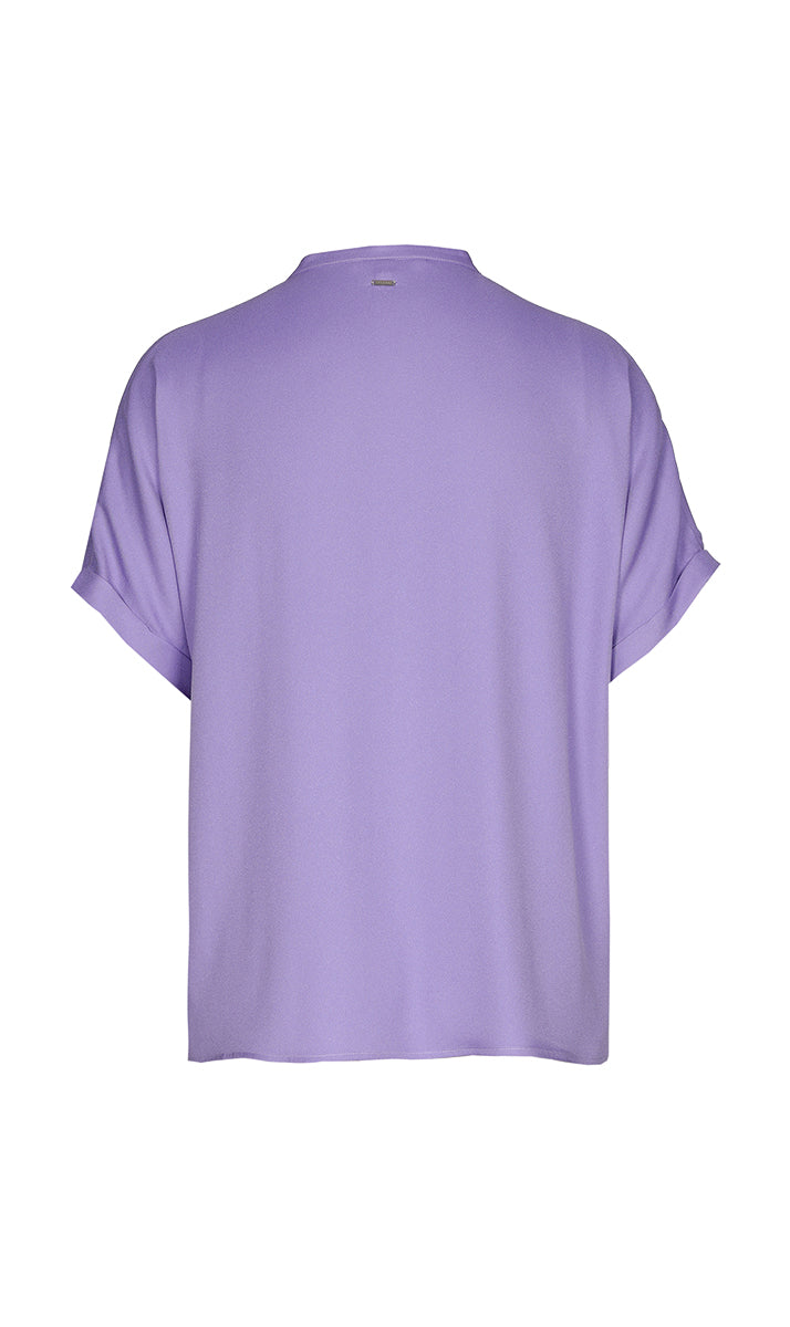 Blouses korte mouw paars Xandres Gold