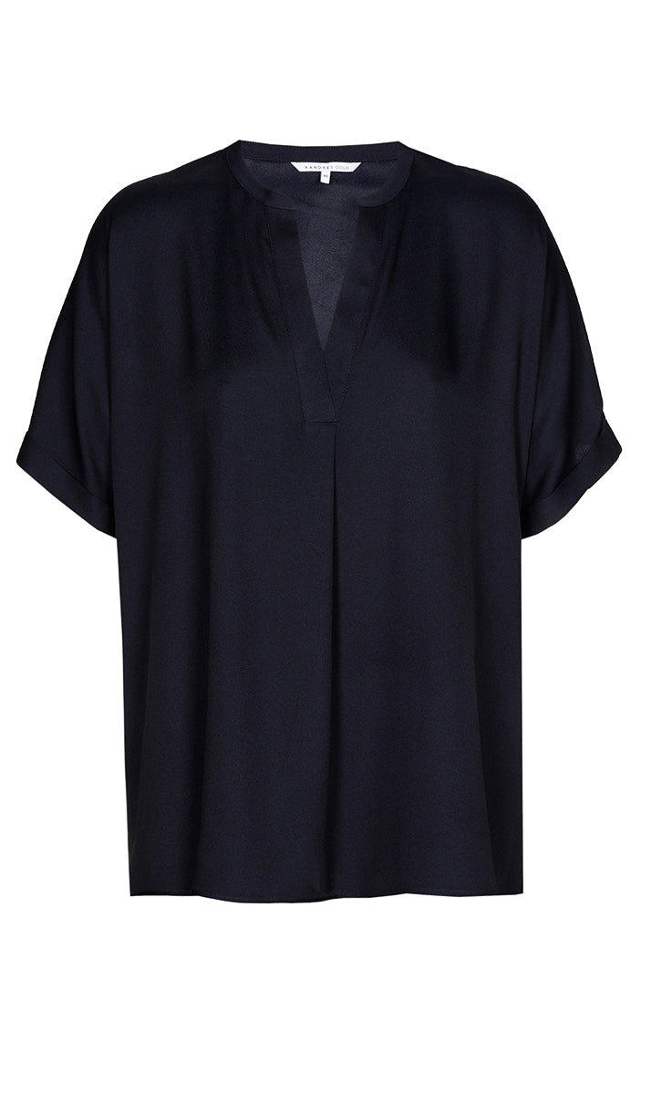 Blouses korte mouw blauw Xandres Gold