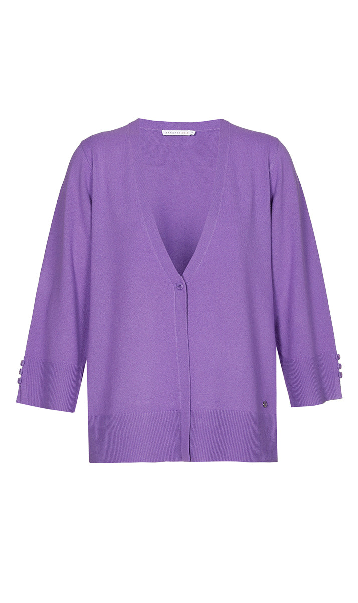 Cardigans paars Xandres Gold