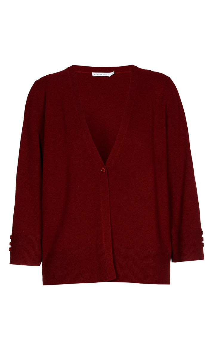 Cardigans rood Xandres Gold