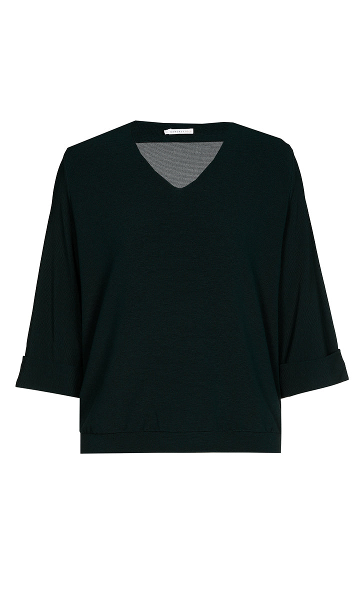 T-shirts lange mouw groen Xandres Gold