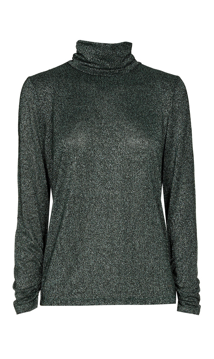 T-shirts lange mouw groen Xandres