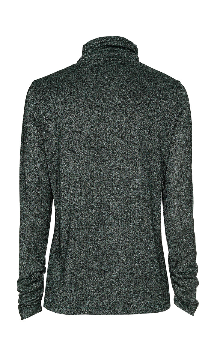 T-shirts lange mouw groen Xandres