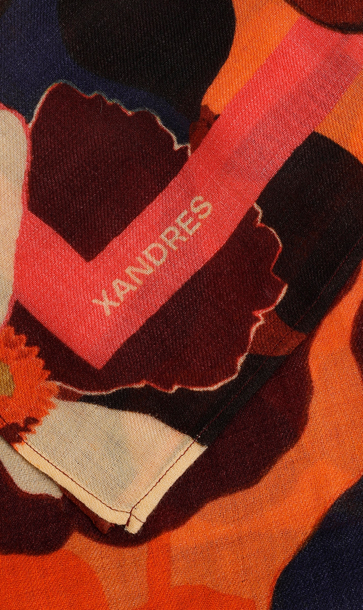 Sjaals rood Xandres