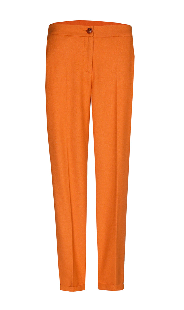 Broeken oranje Xandres