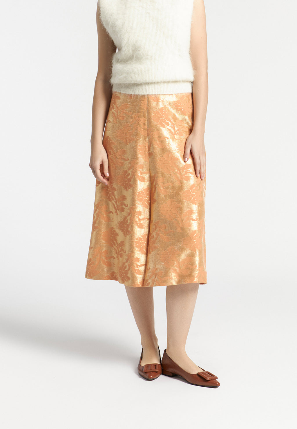 Rokken oranje Xandres