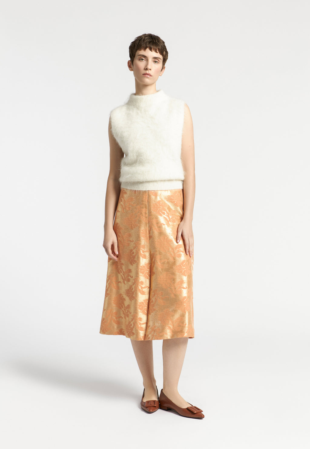 Rokken oranje Xandres