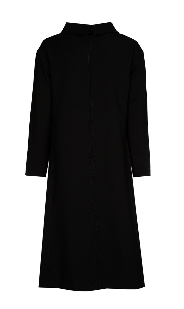 Jurken lange mouw zwart Xandres