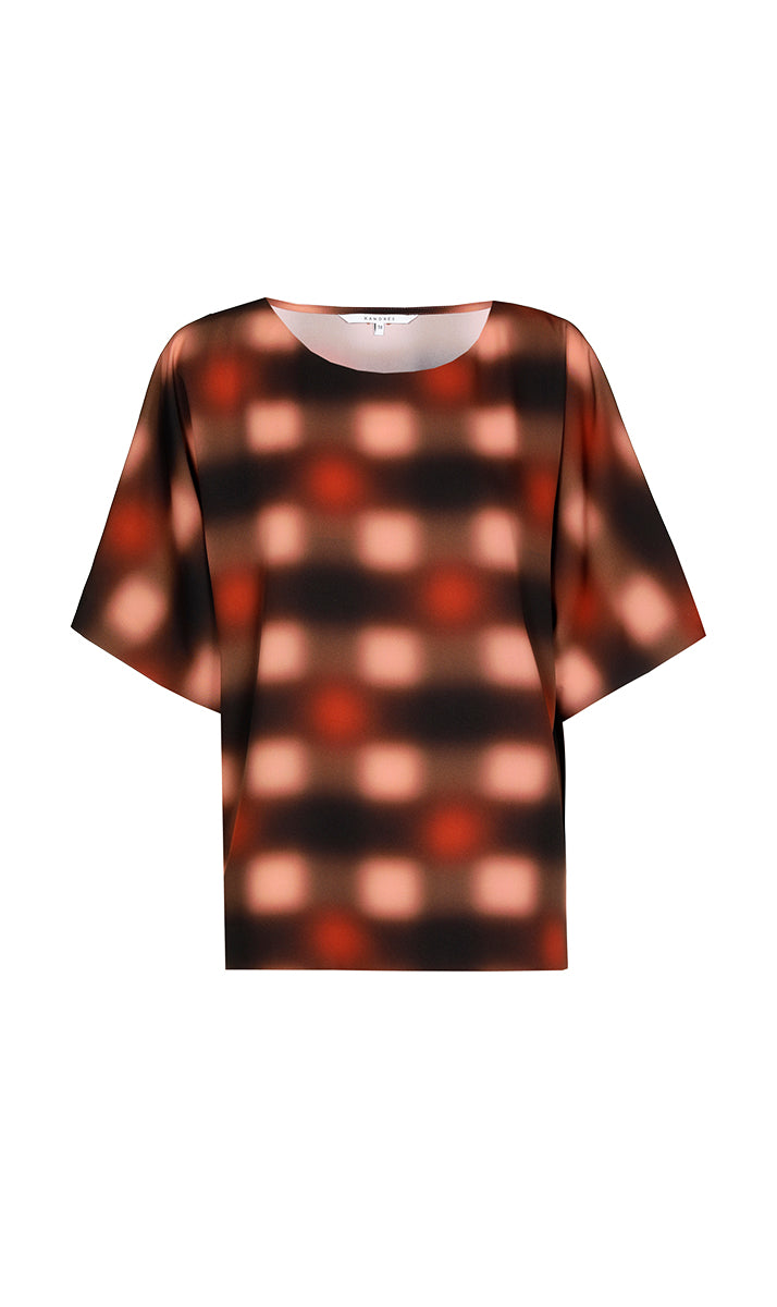 Blouses korte mouw multicolor Xandres