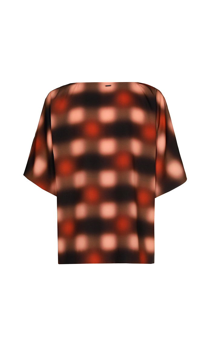 Blouses korte mouw multicolor Xandres