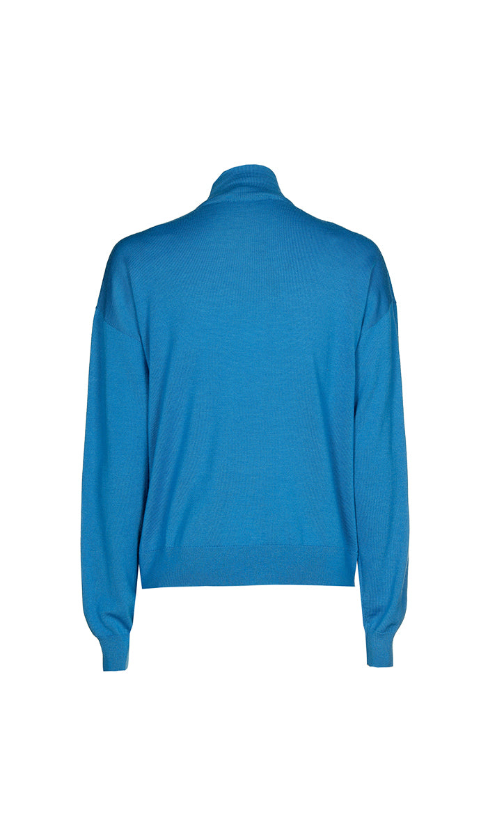 Pulls blauw Xandres