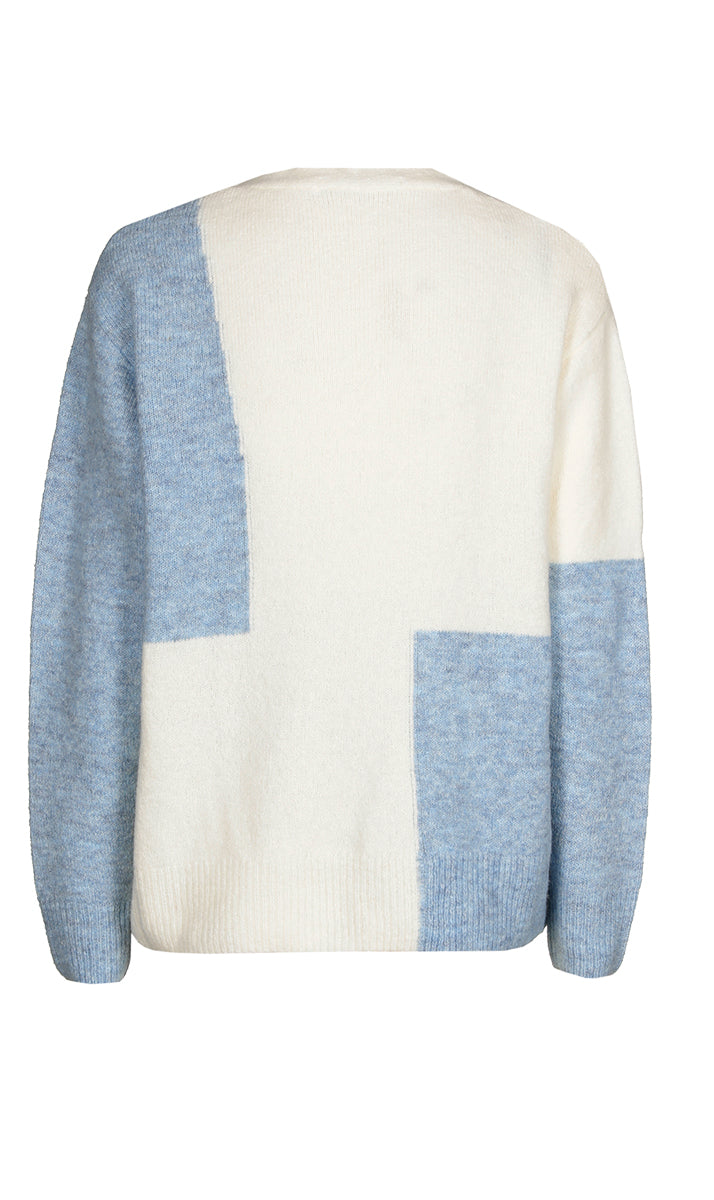 Pulls blauw Xandres