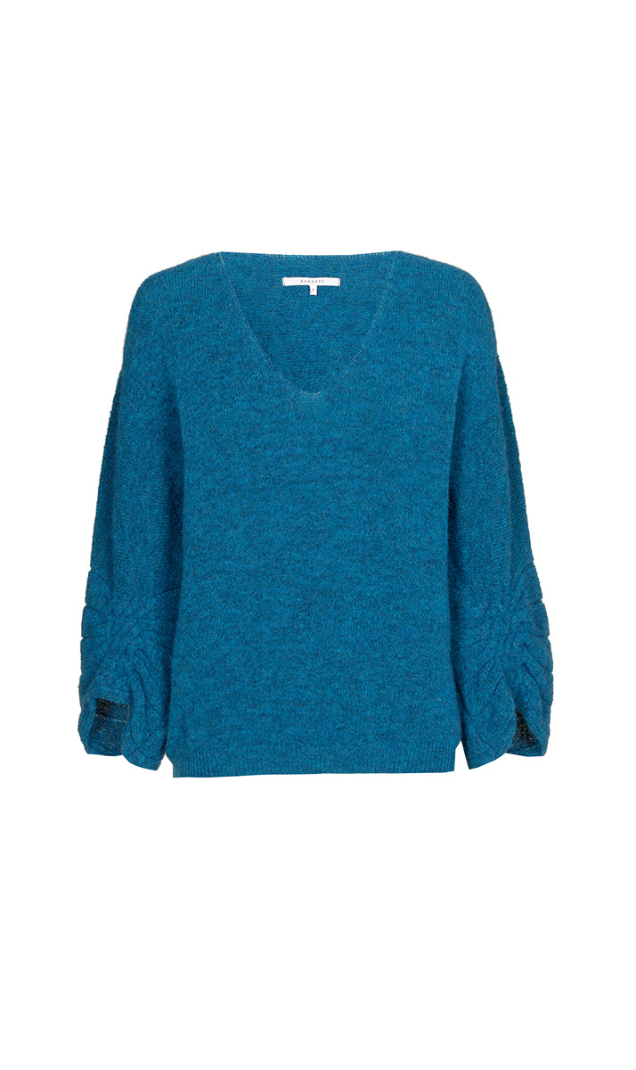 Pulls blauw Xandres