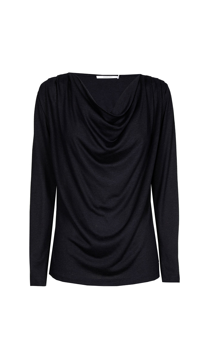 T-shirts lange mouw blauw Xandres