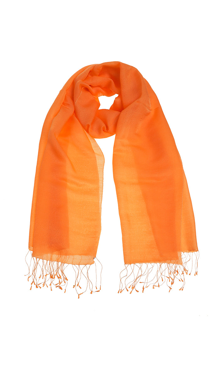 Sjaals oranje Xandres