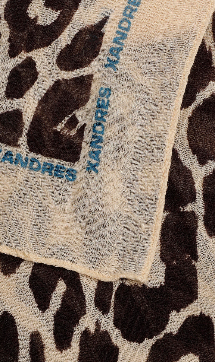 Sjaals blauw Xandres