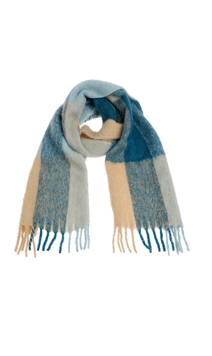 Sjaals blauw Xandres