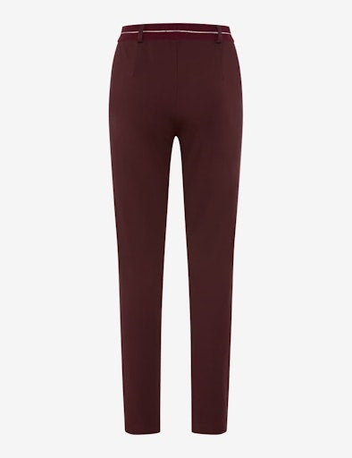 Broeken bordeaux RAPHAELA by BRAX