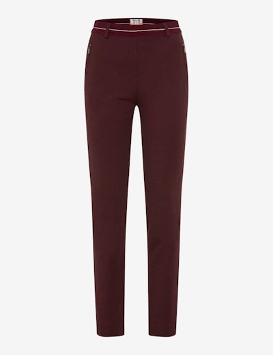 Broeken bordeaux RAPHAELA by BRAX