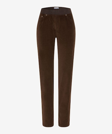 Enkelbroeken bruin RAPHAELA by BRAX