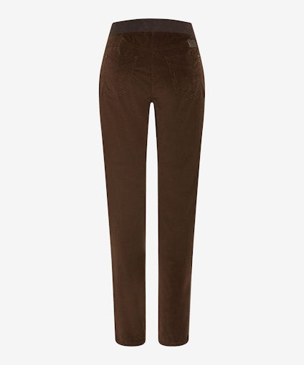 Enkelbroeken bruin RAPHAELA by BRAX