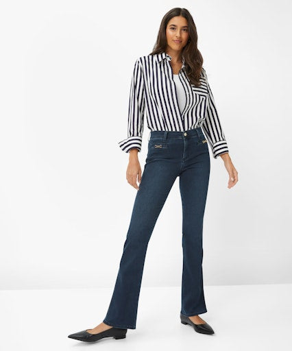 Enkelbroeken blauw BRAX