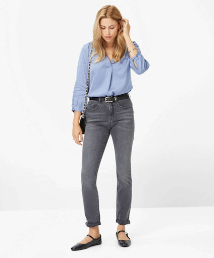 Enkelbroeken grijs BRAX