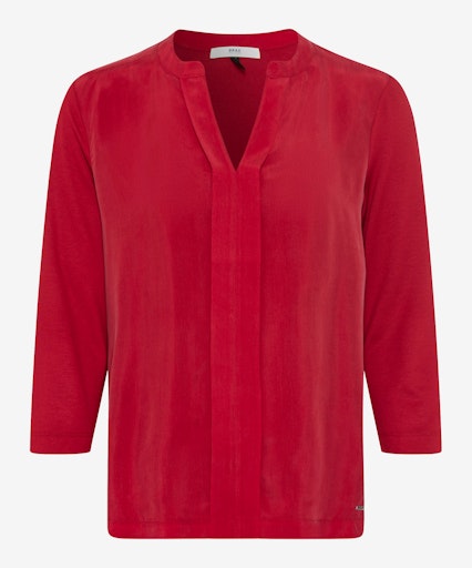 Blouses lange mouw rood BRAX