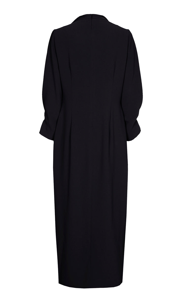 Jurken lange mouw zwart Xandres